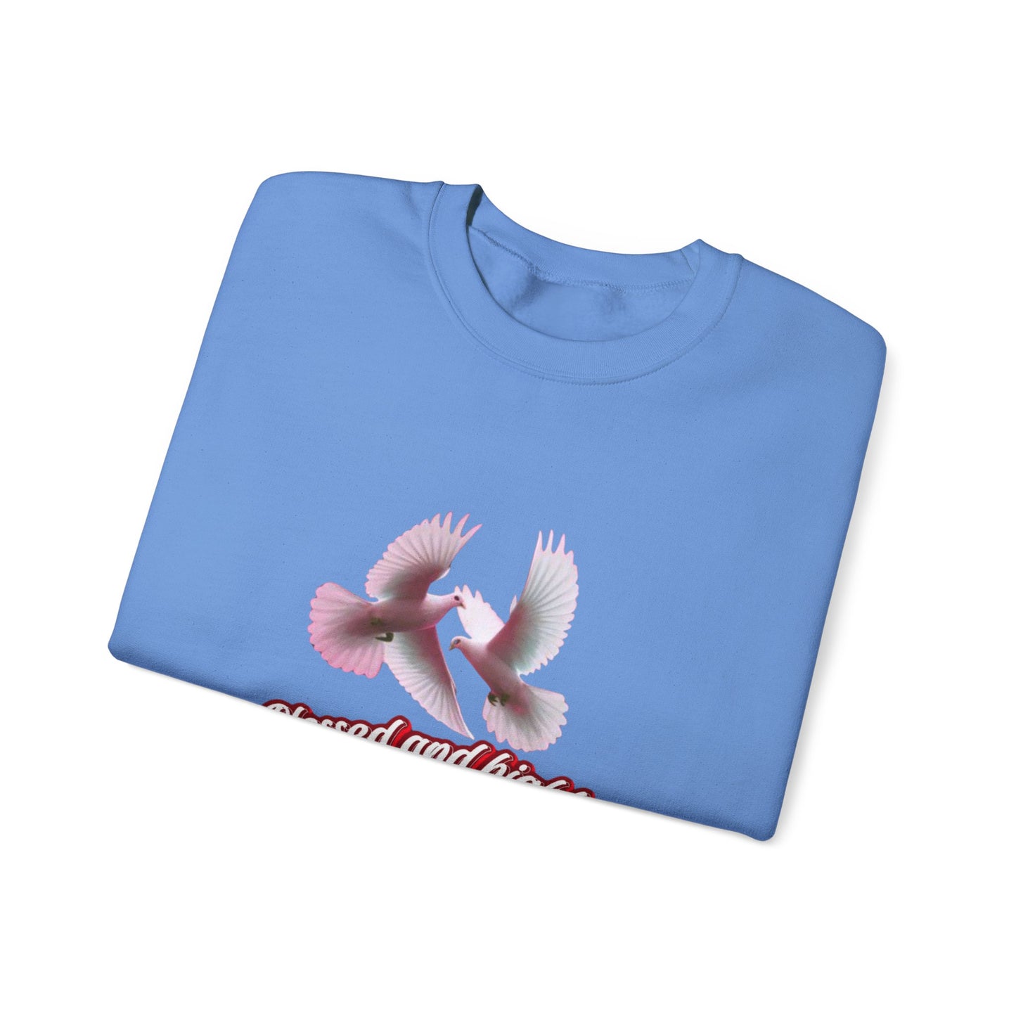 Blessed and Highly Favored Sweatshirt – Christian Faith Hoodie, Inspirational Religious Apparel