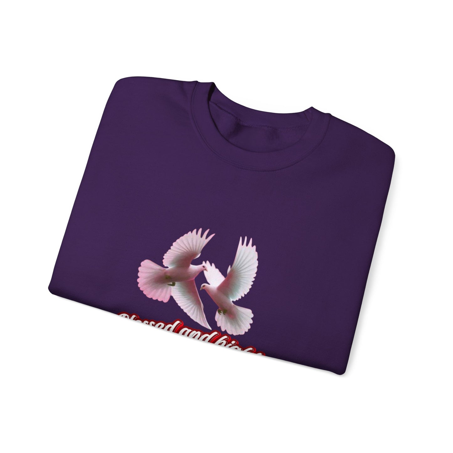 Blessed and Highly Favored Sweatshirt – Christian Faith Hoodie, Inspirational Religious Apparel