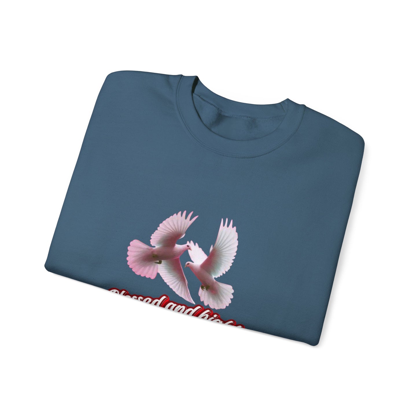 Blessed and Highly Favored Sweatshirt – Christian Faith Hoodie, Inspirational Religious Apparel