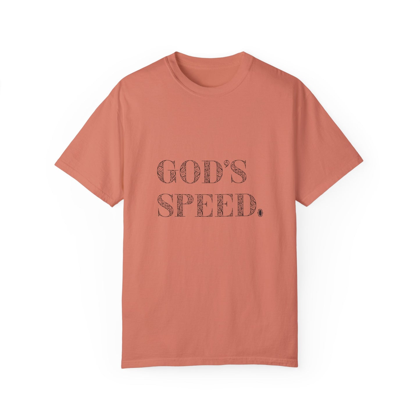 God’s Speed Christian T-Shirt – Faith-Inspired Motivational Tee
