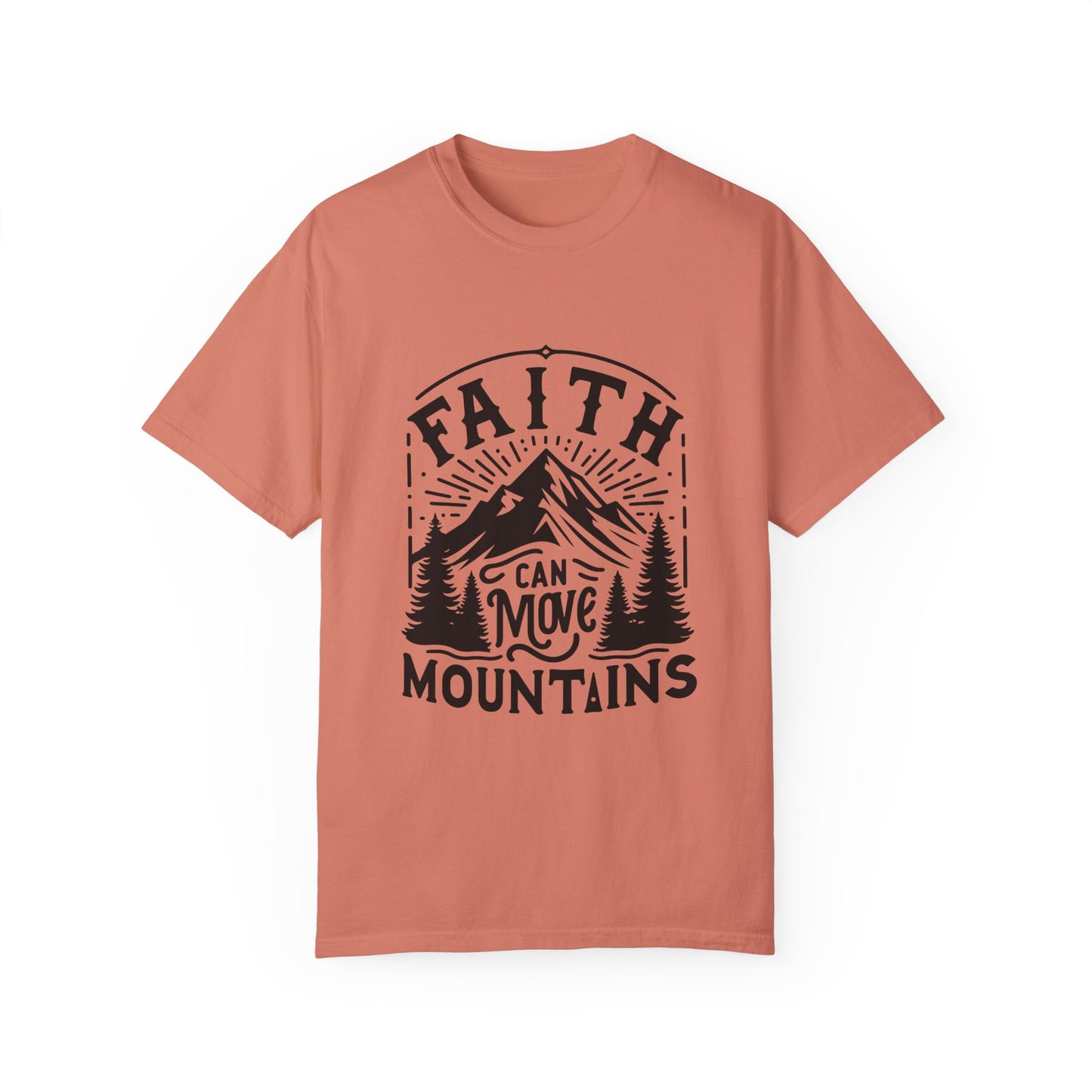 Faith Can Move Mountains T-Shirt – Christian Inspirational Tee, Faith-Based Apparel