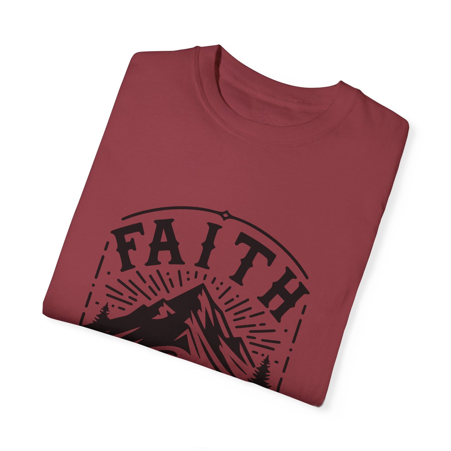 Faith Can Move Mountains T-Shirt – Christian Inspirational Tee, Faith-Based Apparel