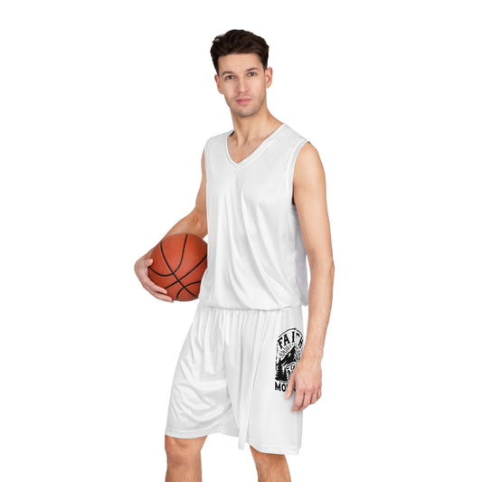 Faith Over Fear Basketball Shorts – Christian AOP Athletic Shorts