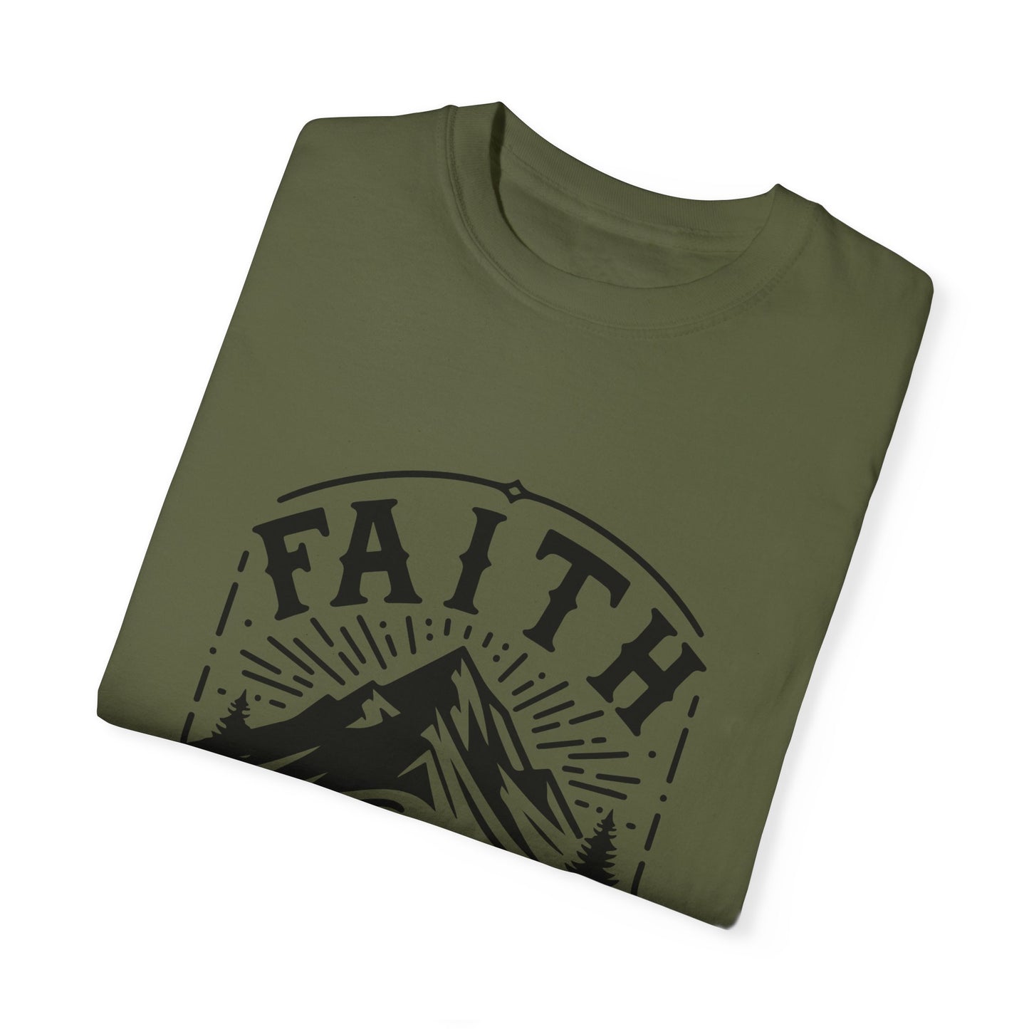 Faith Can Move Mountains T-Shirt – Christian Inspirational Tee, Faith-Based Apparel