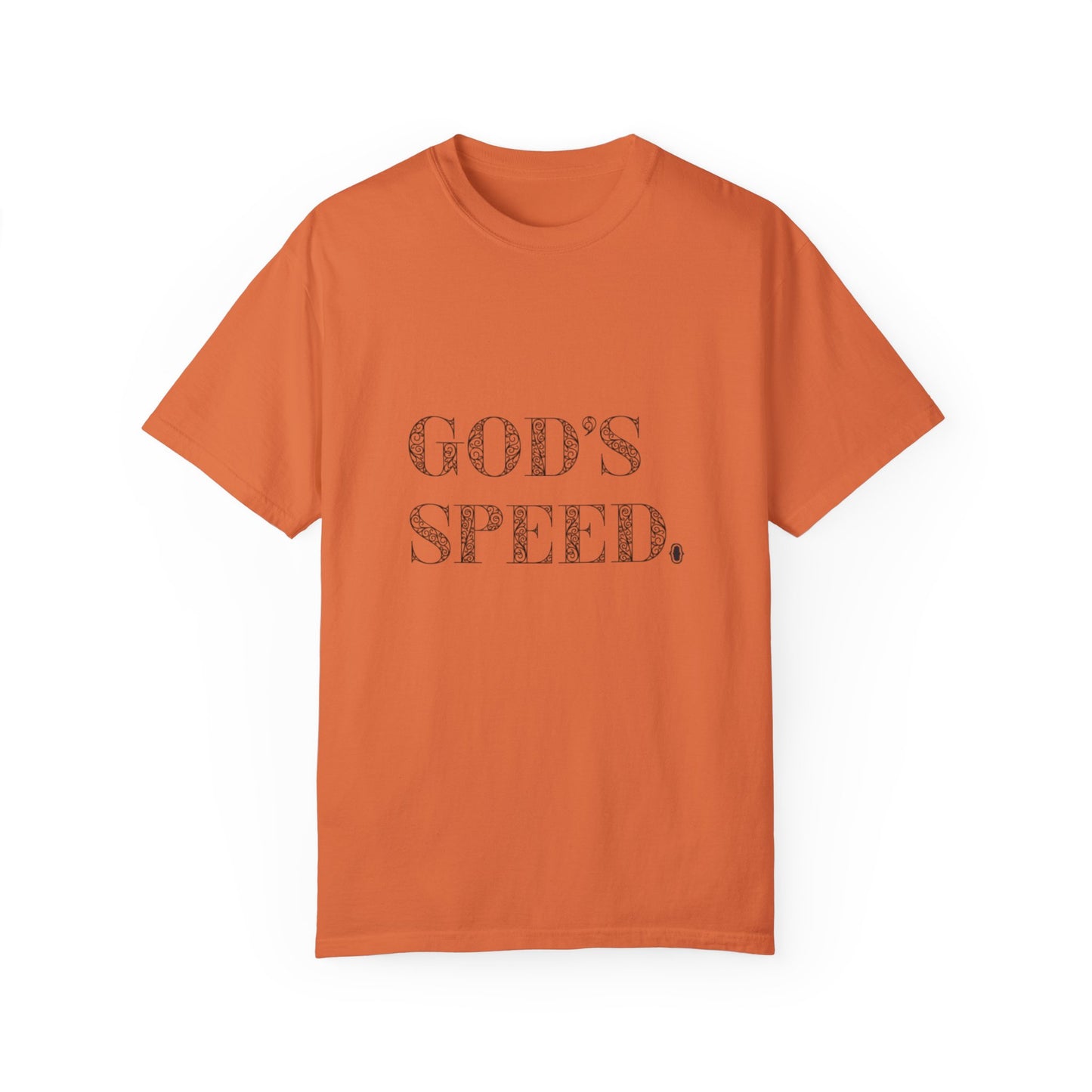 God’s Speed Christian T-Shirt – Faith-Inspired Motivational Tee