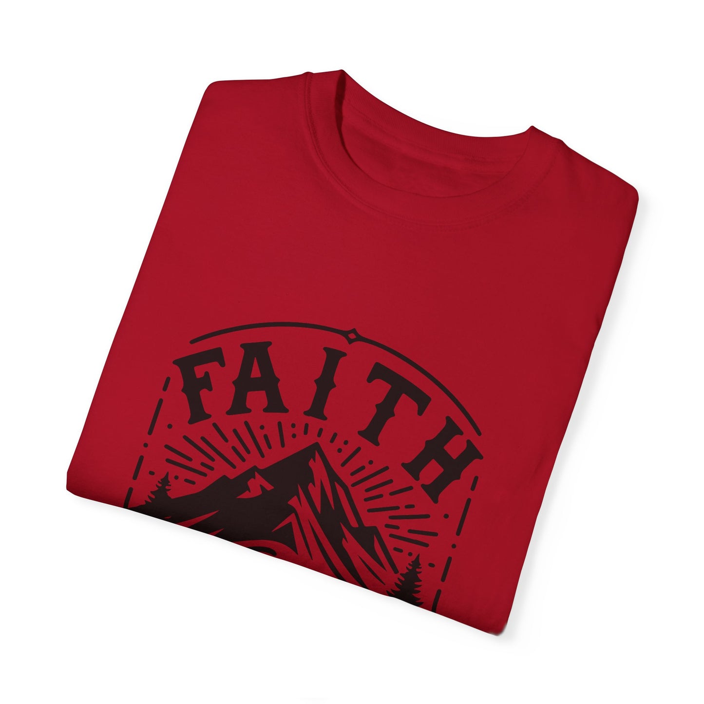 Faith Can Move Mountains T-Shirt – Christian Inspirational Tee, Faith-Based Apparel
