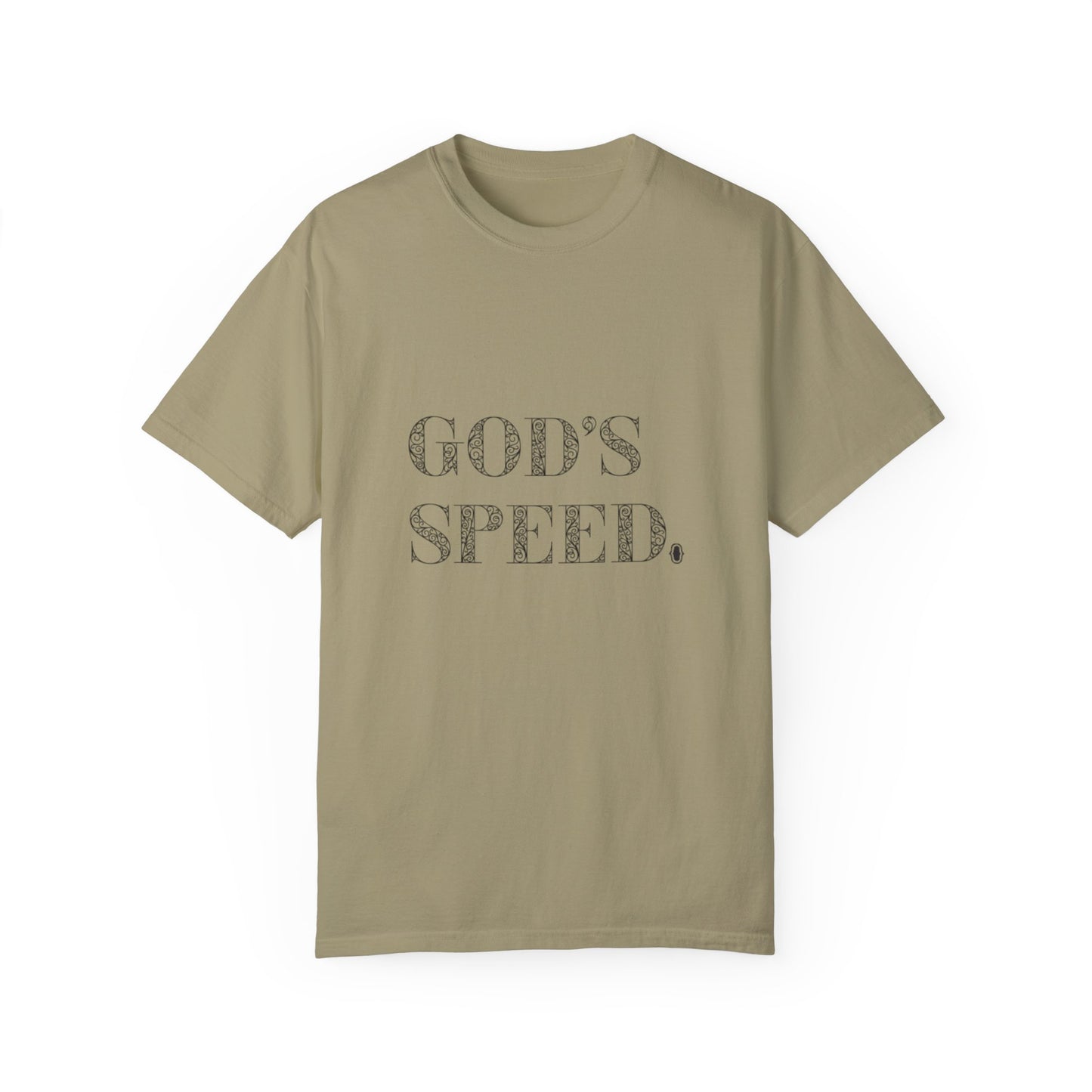 God’s Speed Christian T-Shirt – Faith-Inspired Motivational Tee