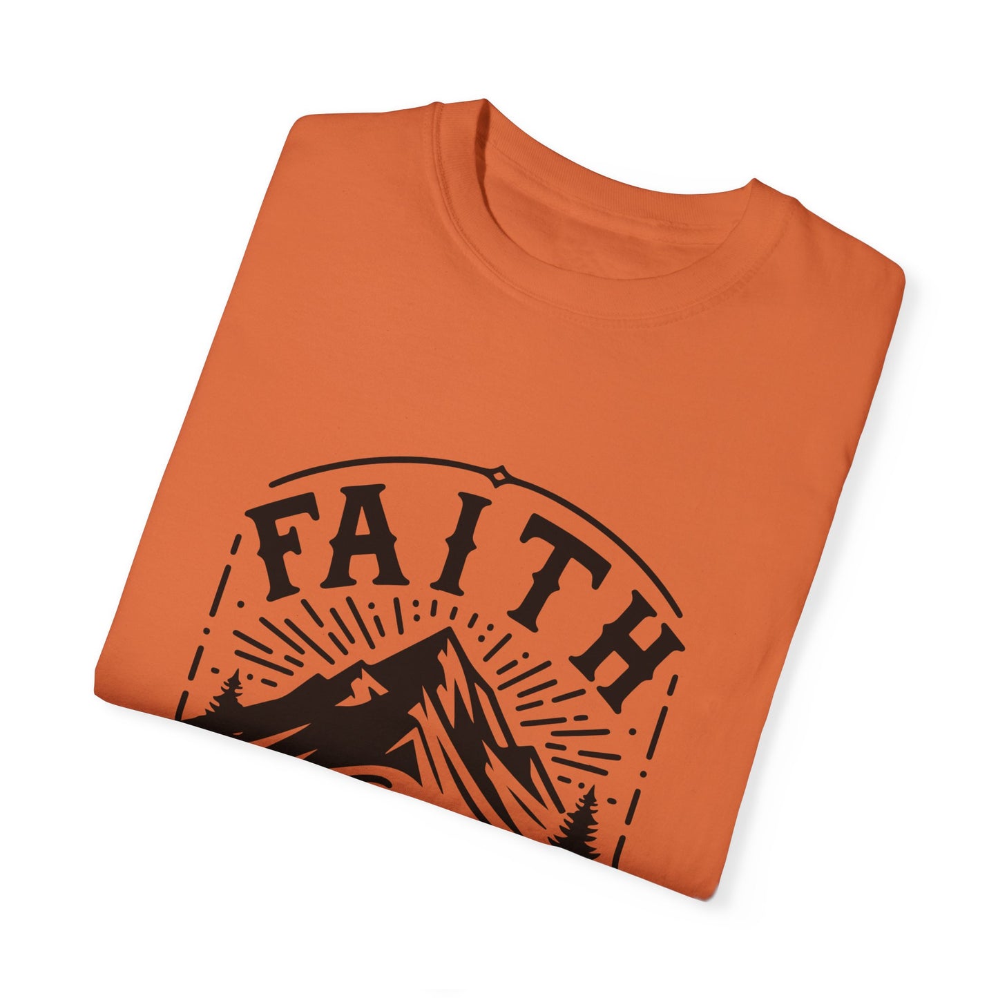 Faith Can Move Mountains T-Shirt – Christian Inspirational Tee, Faith-Based Apparel