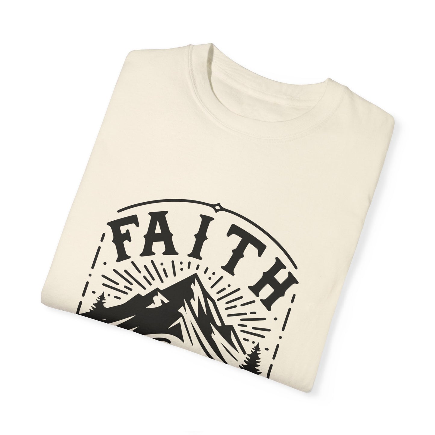Faith Can Move Mountains T-Shirt – Christian Inspirational Tee, Faith-Based Apparel