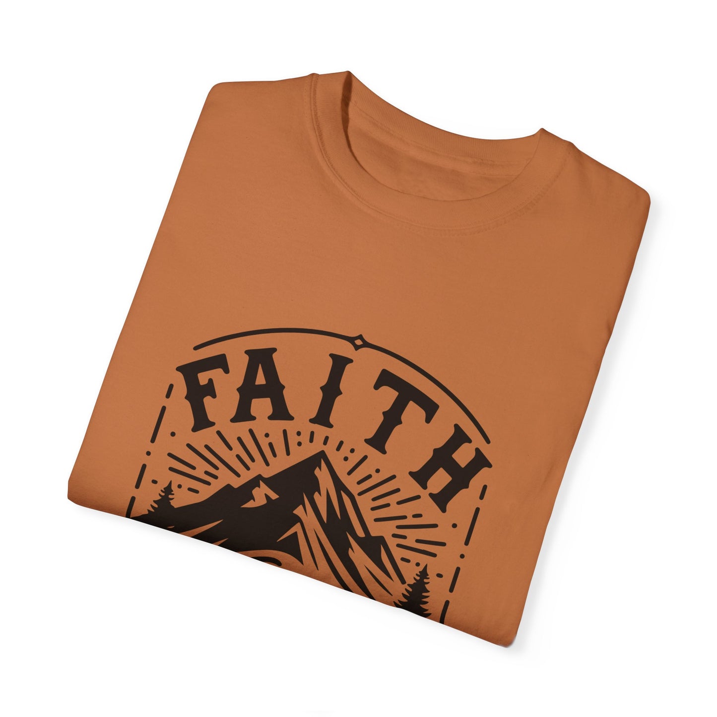 Faith Can Move Mountains T-Shirt – Christian Inspirational Tee, Faith-Based Apparel