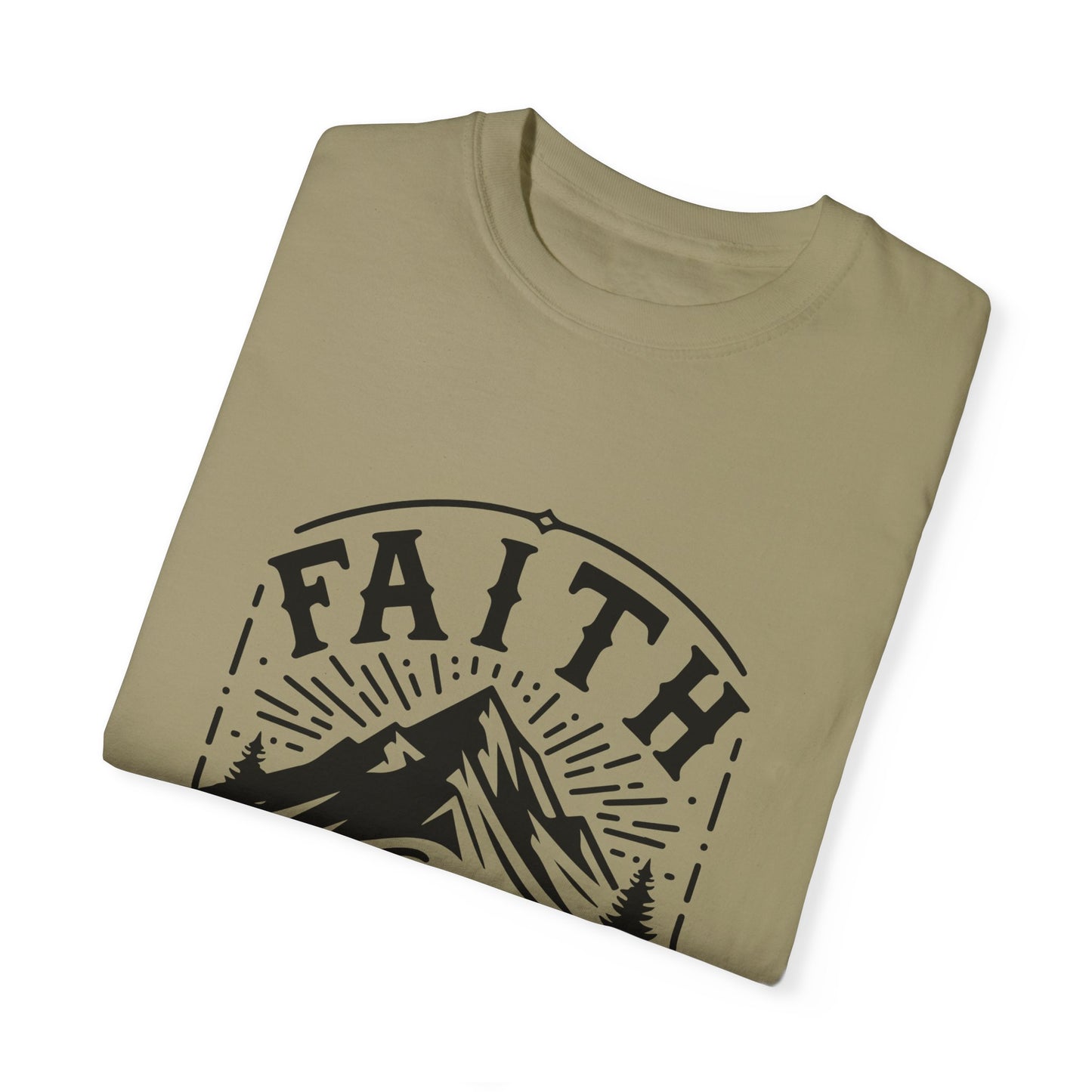 Faith Can Move Mountains T-Shirt – Christian Inspirational Tee, Faith-Based Apparel